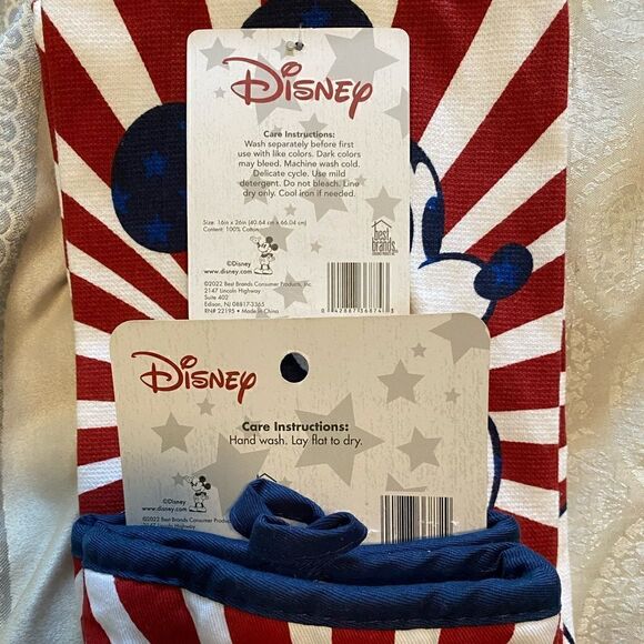 Americana 4th of July Disney Mickey Mouse Kitchen Set - Picture 3 of 3